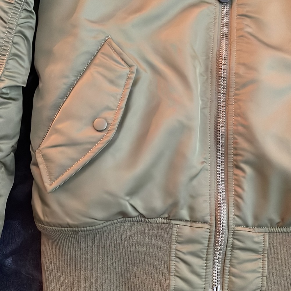 Alpha Industries X Playboy Bomber Jacket. Military Gr… Gem